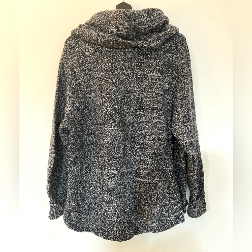 JOIE Size Small Wesley Marble Cowl Neck Sweater - Picture 2 of 3